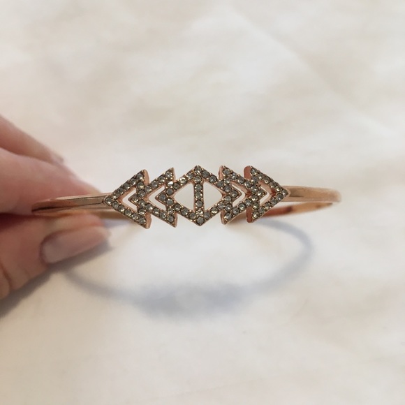 Stella & Dot Jewelry - Stella and Dot PaveTriangle Cuff (rose gold)